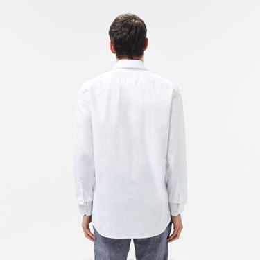  Lacoste Erkek Slim Fit Beyaz Gömlek