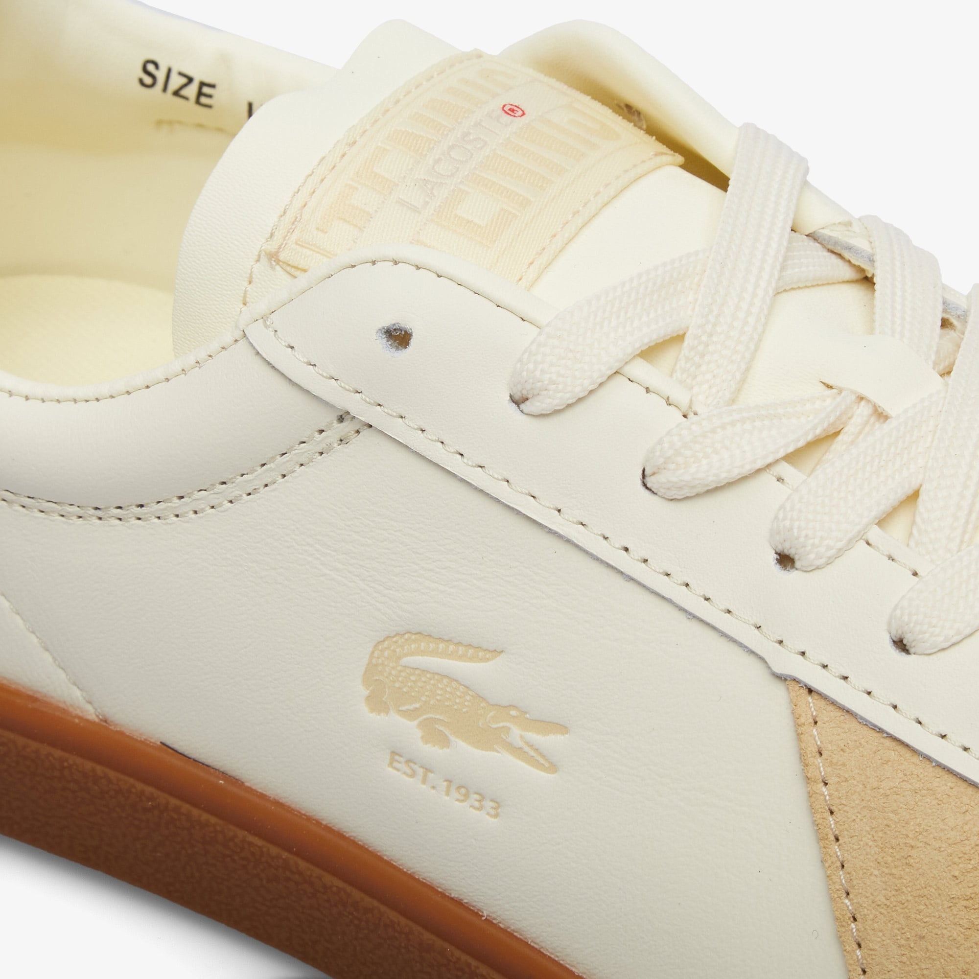 Lacoste Baseshot Pro Erkek Bej Sneaker