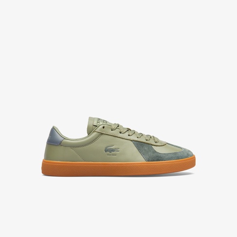  Lacoste Baseshot Pro Erkek Haki Sneaker