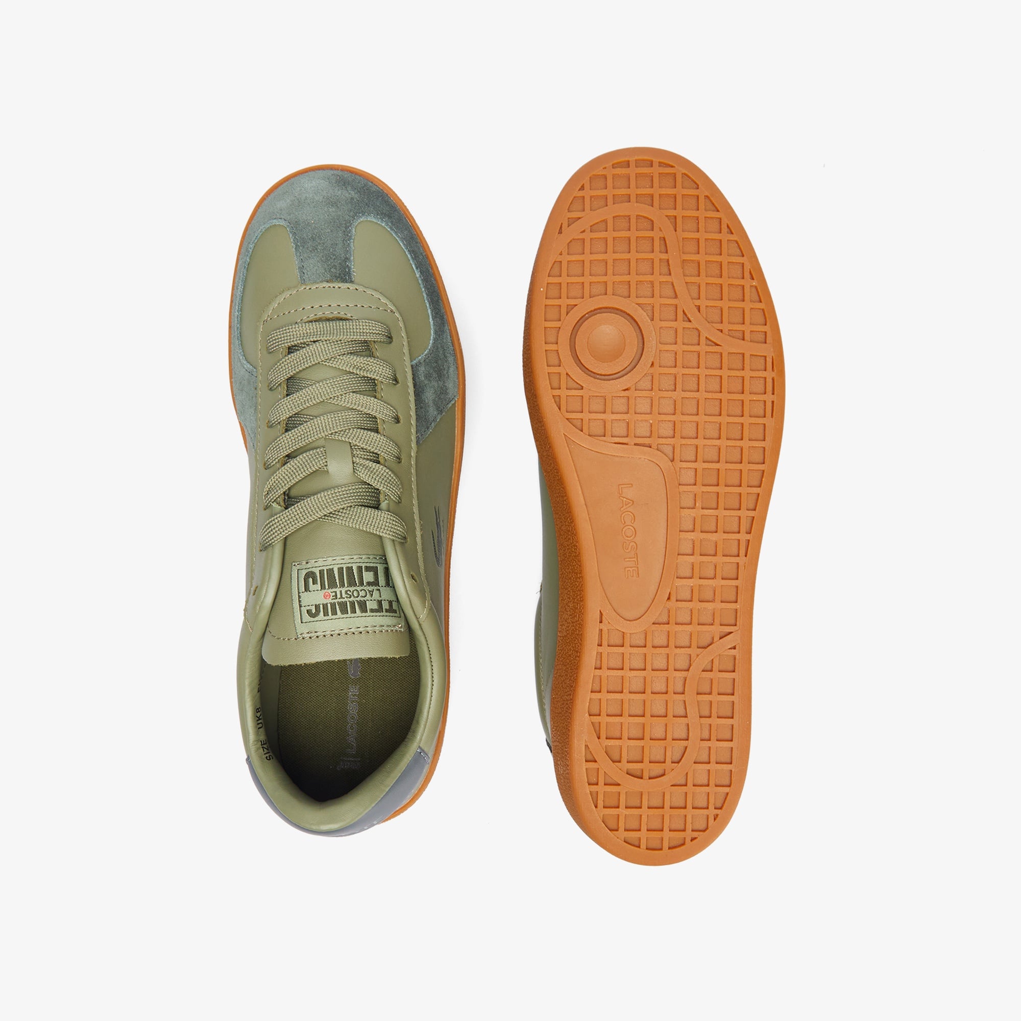 Lacoste Baseshot Pro Erkek Haki Sneaker