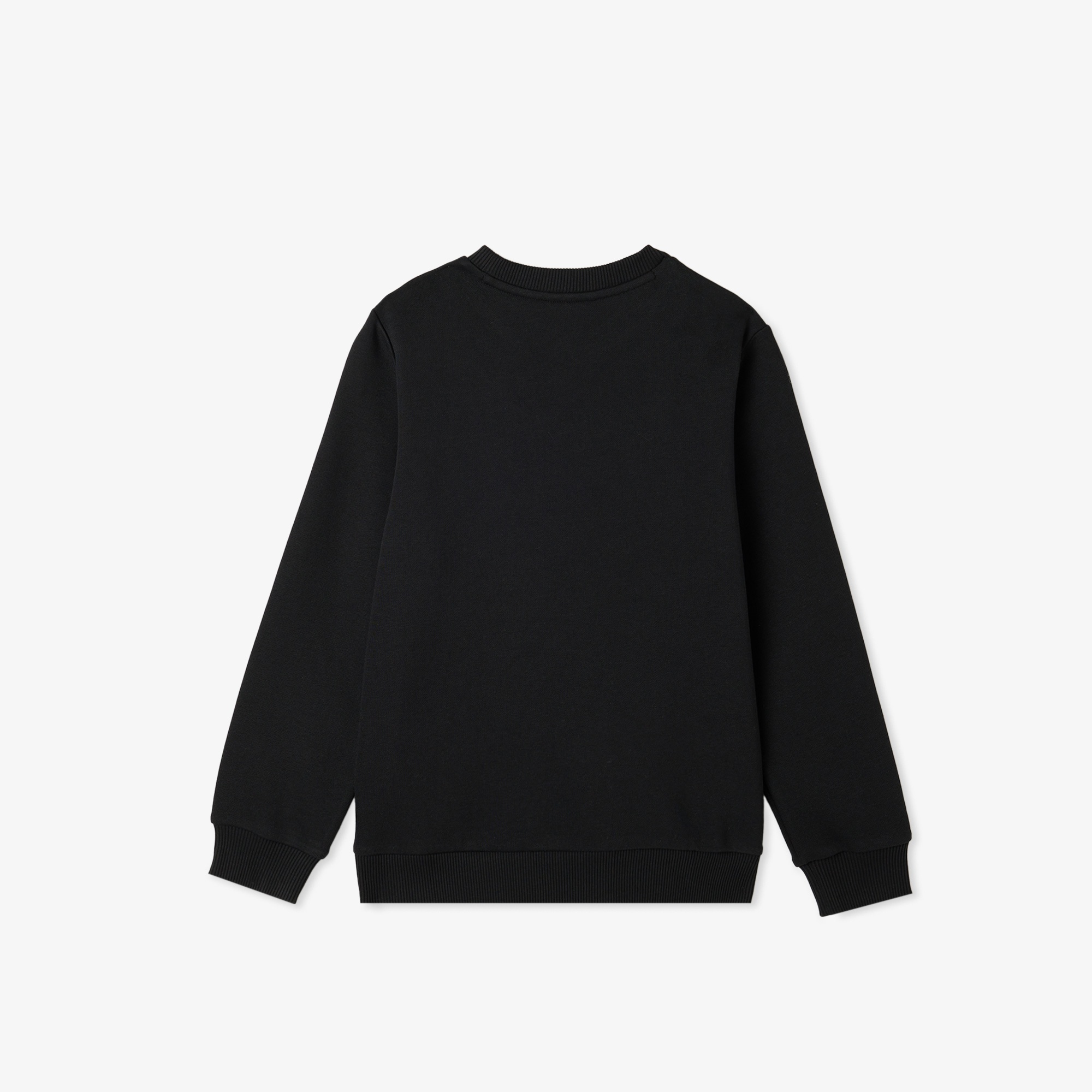 Lacoste Çocuk Bisiklet Yaka Siyah Sweatshirt