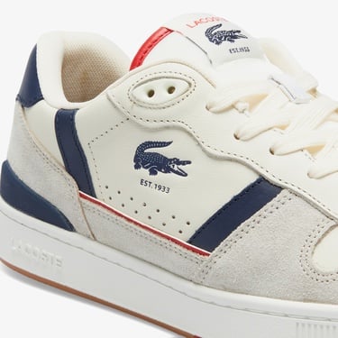 Lacoste T-Clip Set Erkek Bej Spor Ayakkabı