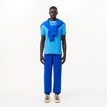  L.12.12 Erkek Slim Fit Mavi Polo