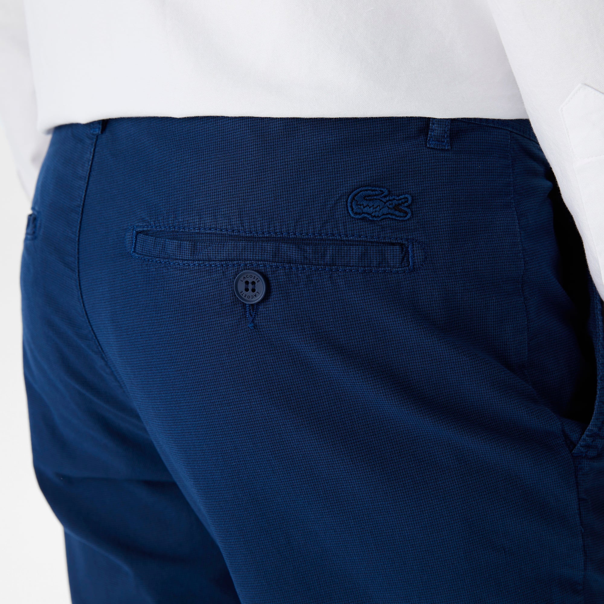 Lacoste Erkek Slim Fit Lacivert Pantolon
