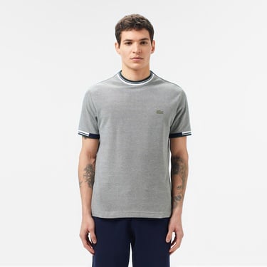  Lacoste Erkek Regular Fit Bisiklet Yaka Gri T-Shirt