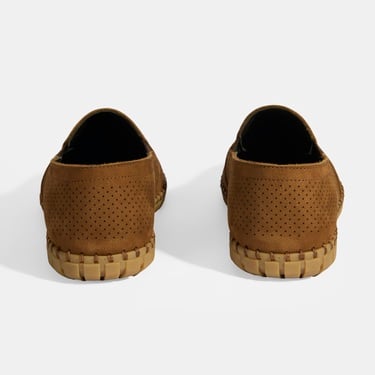  Dislina Taba Erkek Deri Slip-On Günlük Ayakkabı