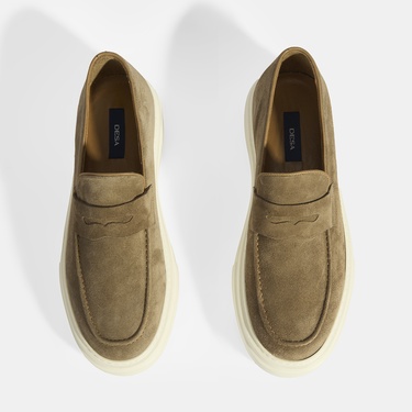  Dorissa Bej Erkek Süet Günlük Ayakkabı