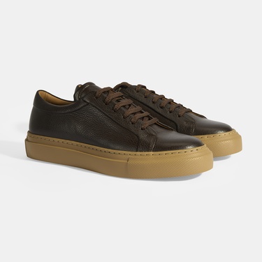  Eliseo Kahve Erkek Deri Bağcıklı Günlük Ayakkabı