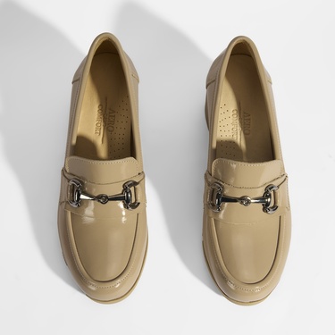  Kadın Vizon DesaComfort Rugan Topuklu Günlük Ayakkabı