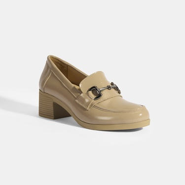  Kadın Vizon DesaComfort Rugan Topuklu Günlük Ayakkabı