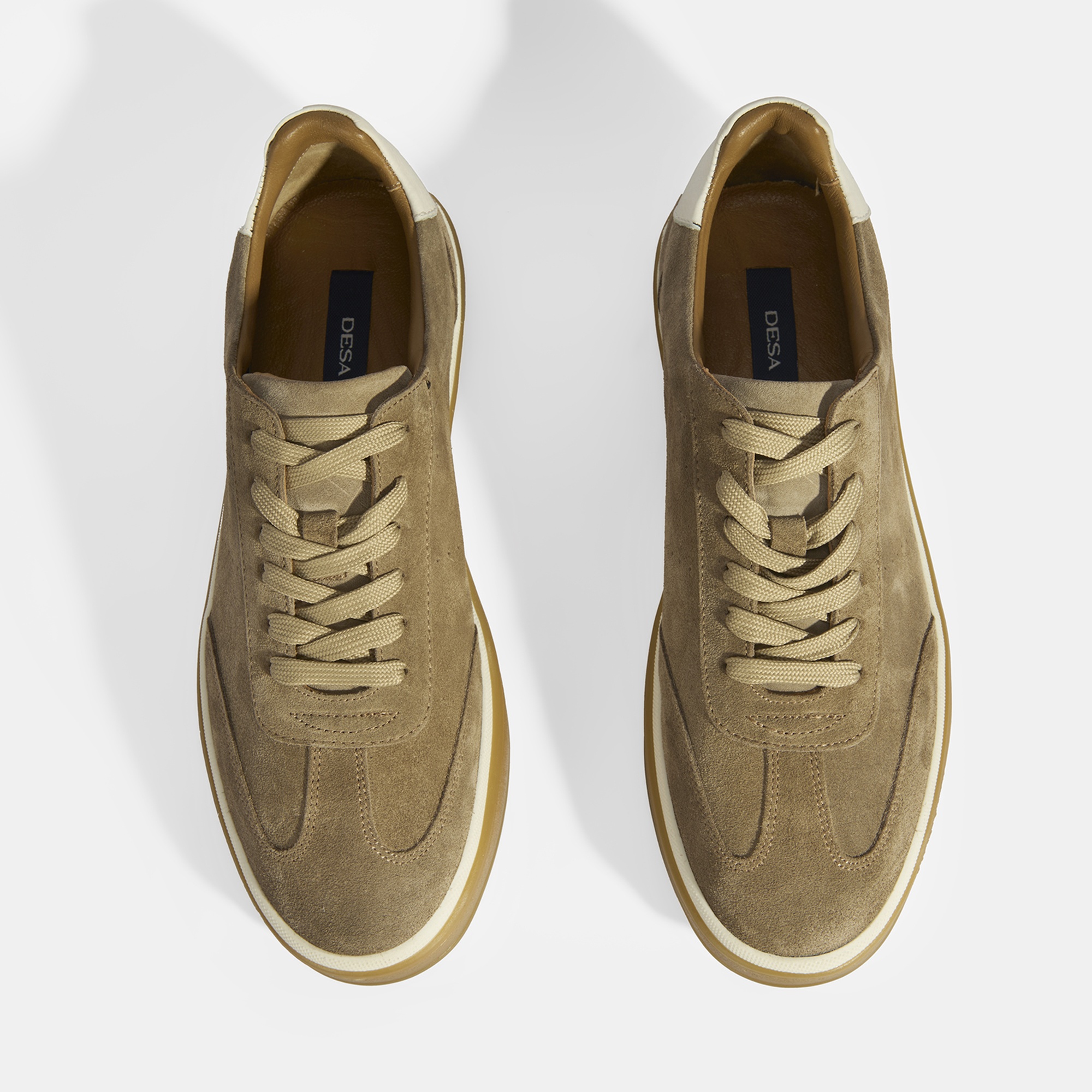 Lianra Bej Erkek Süet Bağcıklı Günlük Ayakkabı