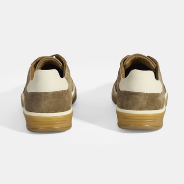  Lianra Bej Erkek Süet Bağcıklı Günlük Ayakkabı