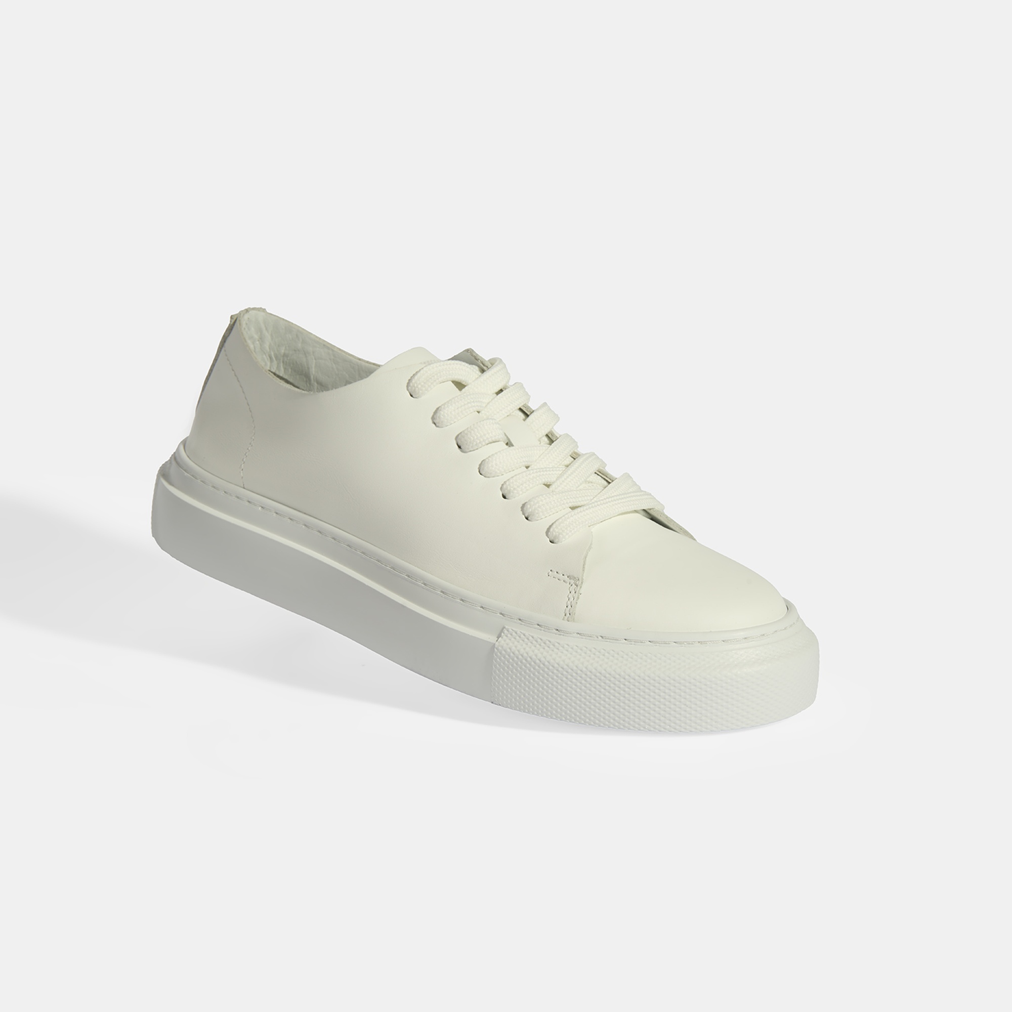 Denissy Beyaz Erkek Deri Günlük Ayakkabı