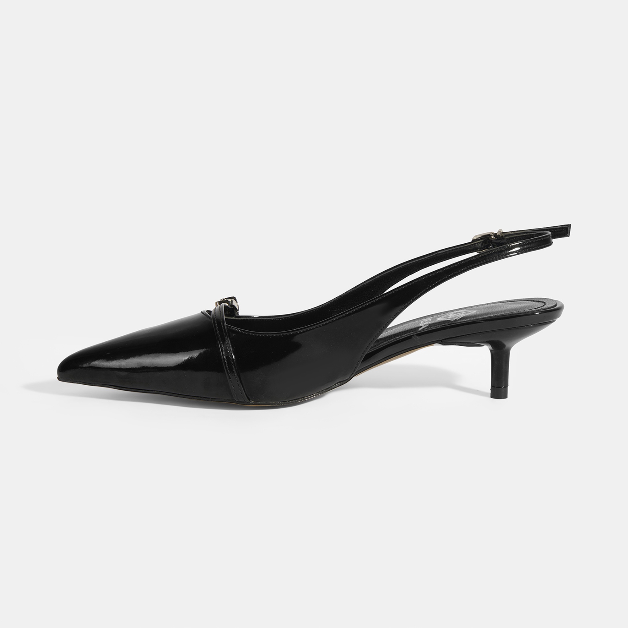 Kadın Siyah Topuklu Klasik Ayakkabı