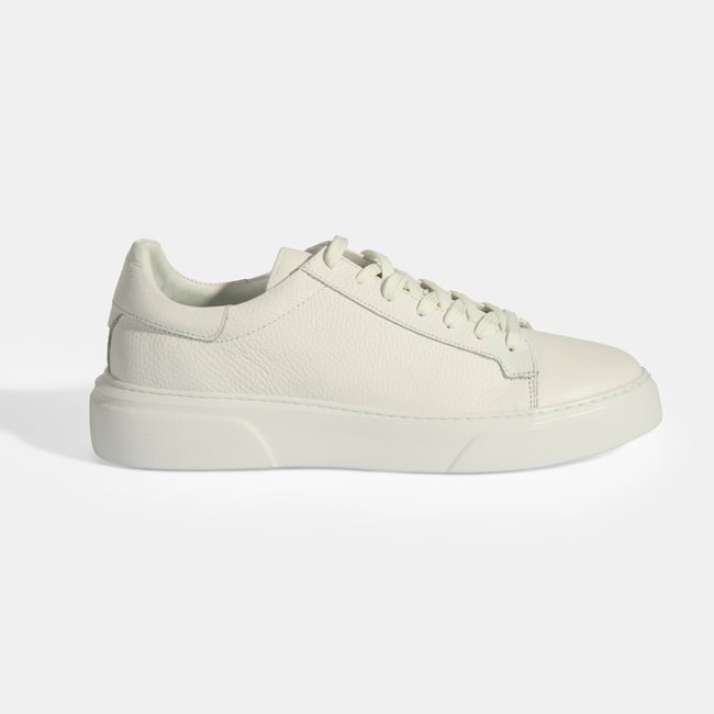  Reminya Beyaz Erkek Deri Bağcıklı Günlük Ayakkabı