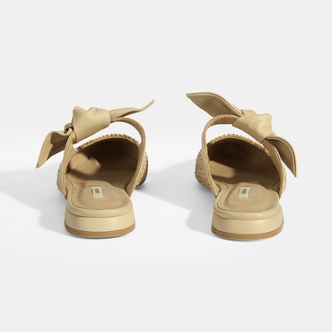  Kadın Hasır Fiyonklu Terlik