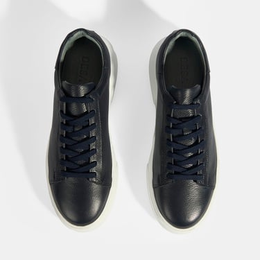  Reminya Lacivert Erkek Deri Bağcıklı Günlük Ayakkabı