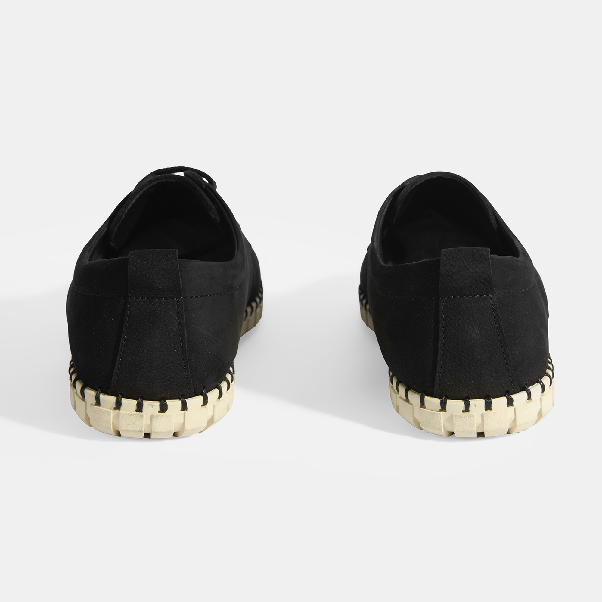 Moriya Siyah Erkek Deri Bağcıklı Günlük Ayakkabı