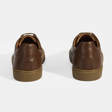  Monikar Taba Erkek Deri Bağcıklı Günlük Ayakkabı