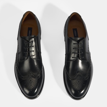  Dorian Siyah Erkek Klasik Ayakkabı