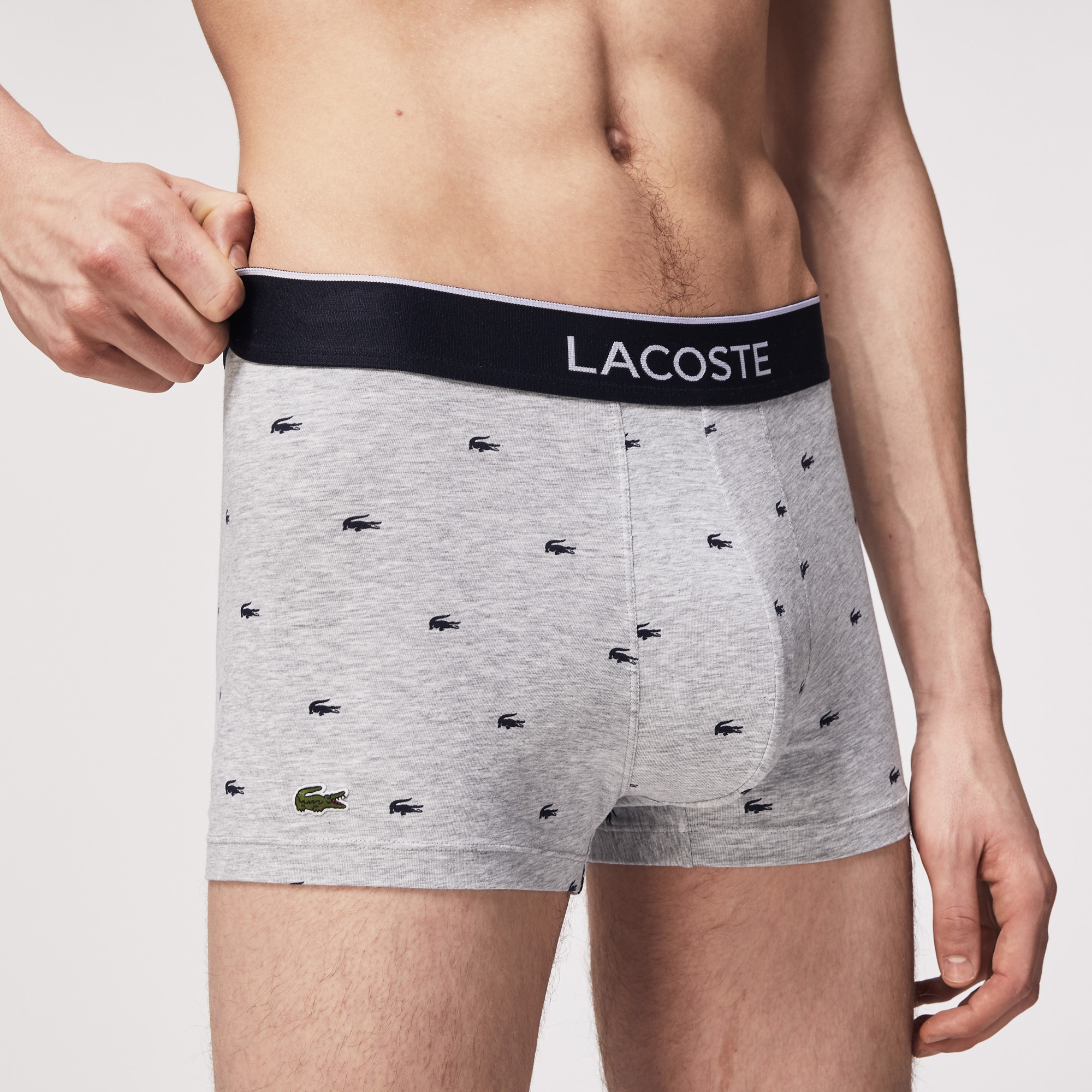 Lacoste Erkek 3'lü Renkli Boxer