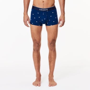  Lacoste Erkek 3'lü Renkli Boxer