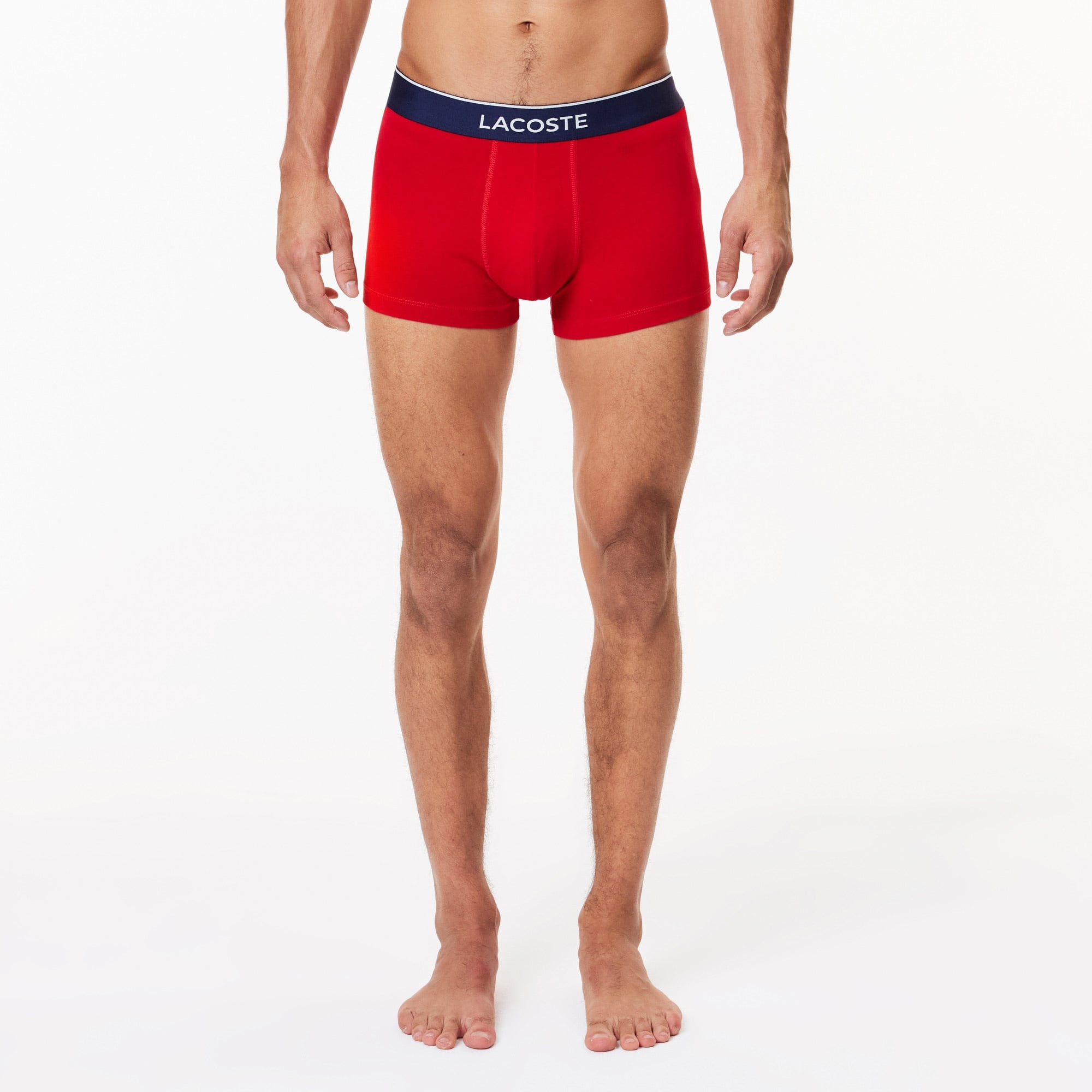 Lacoste Erkek 3'lü Renkli Boxer