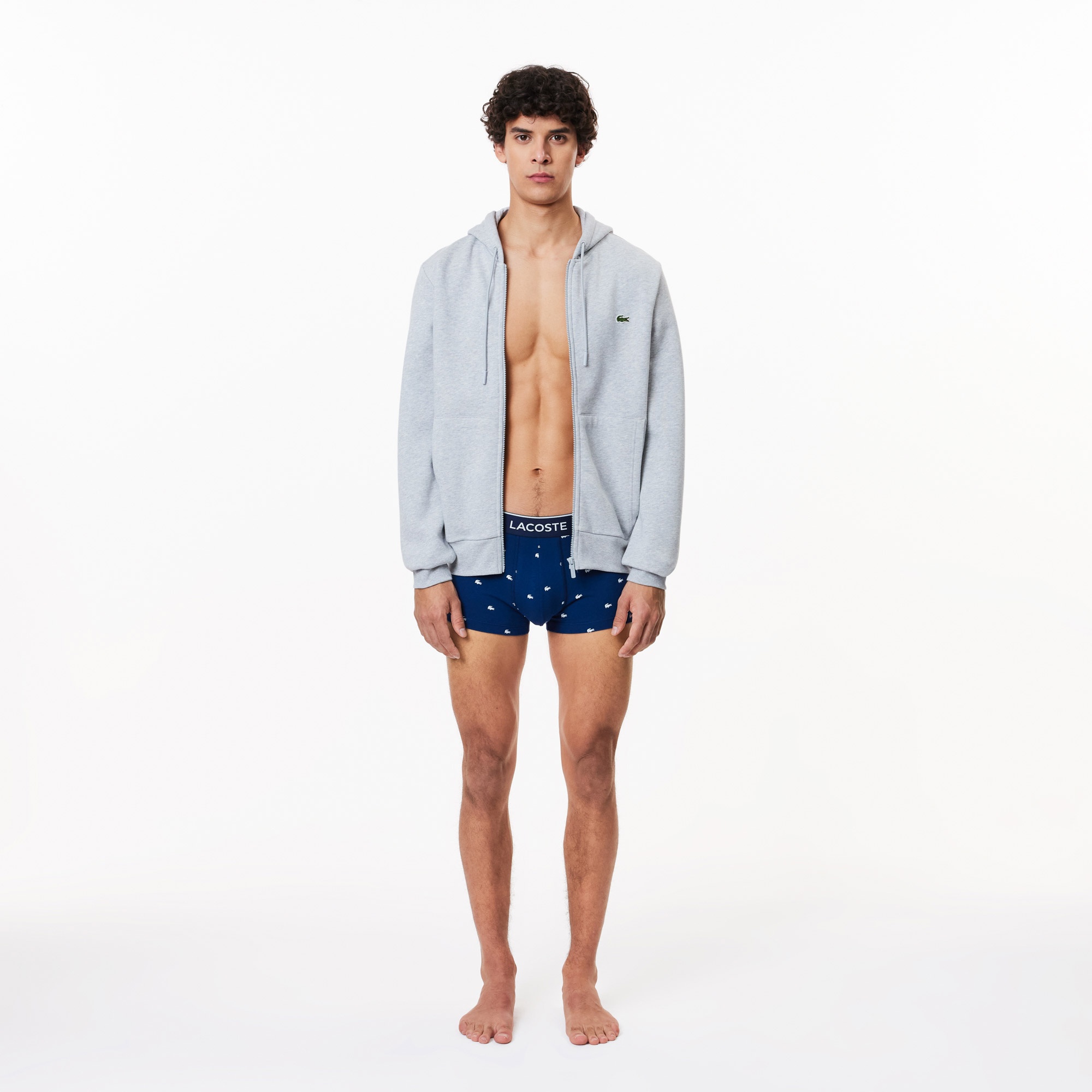 Lacoste Erkek 3'lü Renkli Boxer