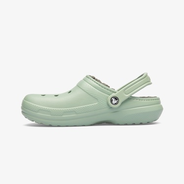  Crocs Classic Lined Clog Unisex Yeşil Terlik