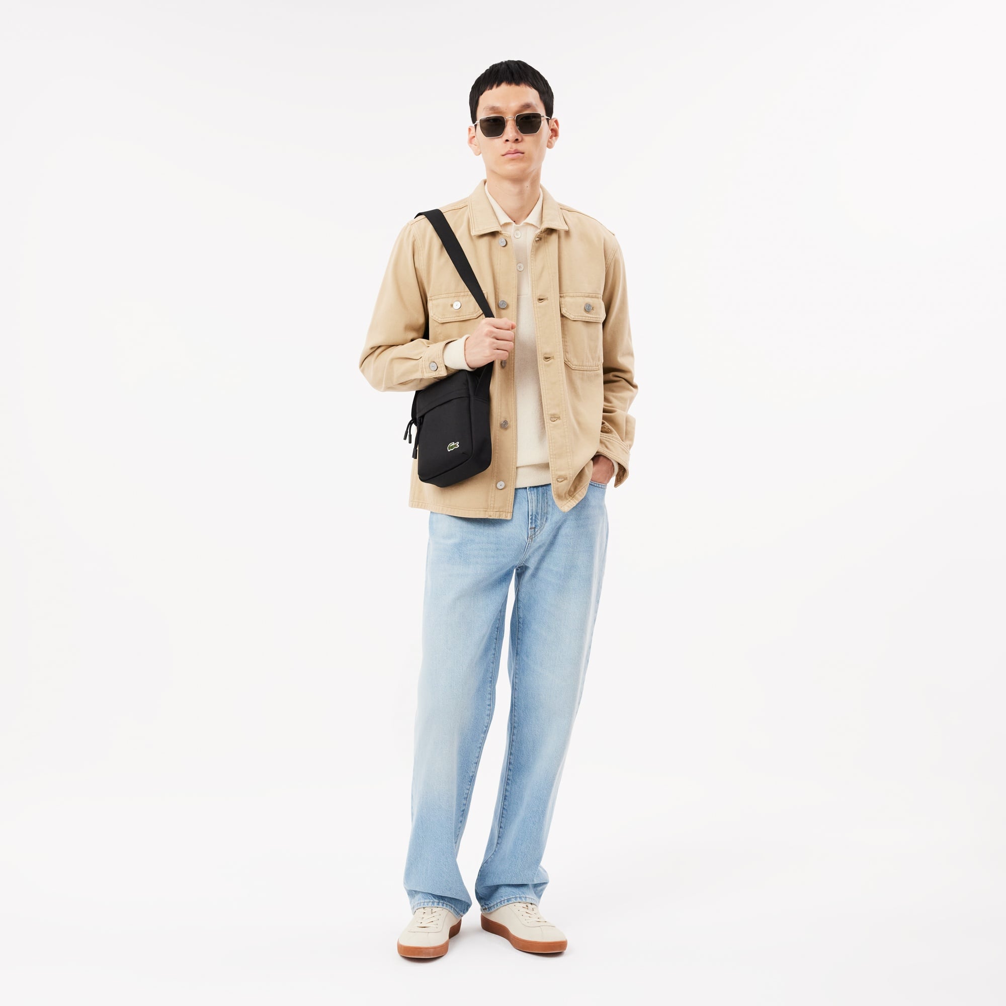 Lacoste Neocroc Unisex Siyah Postacı Çantası