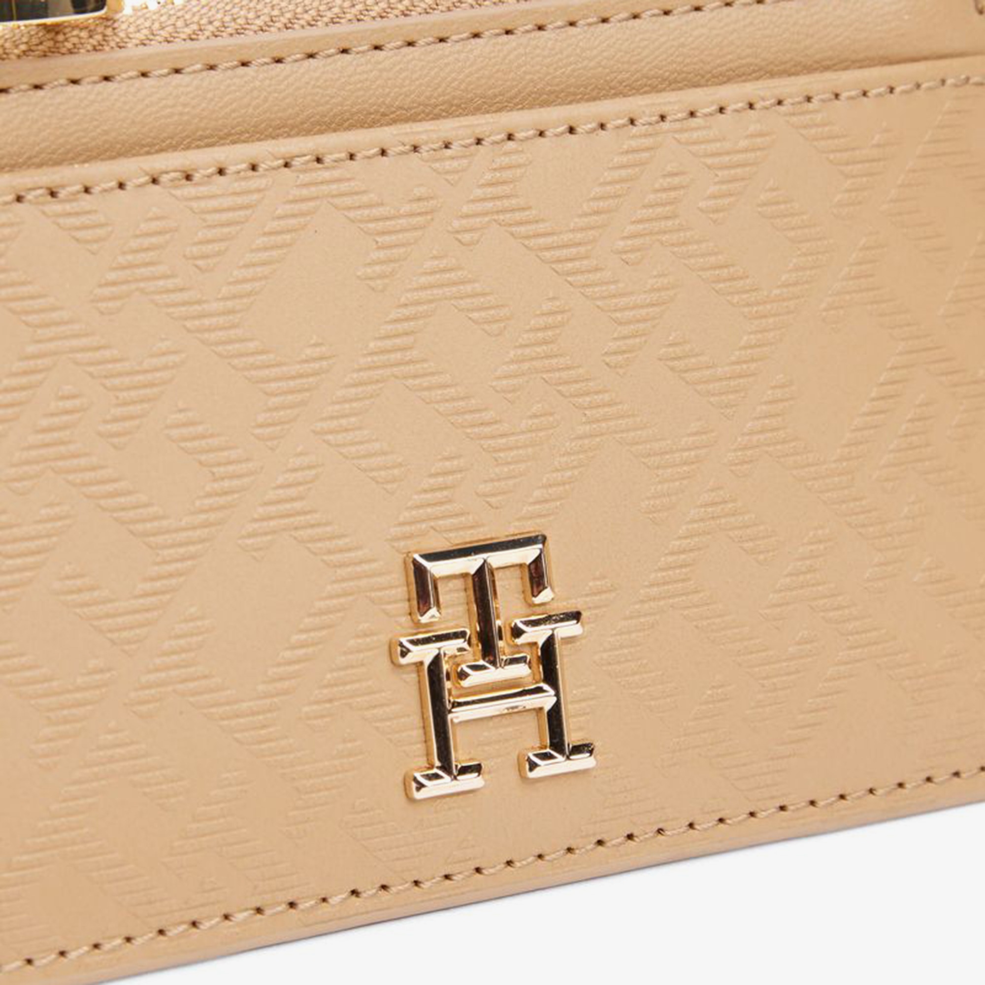 Tommy Hilfiger Distinct Long Mono Kadın Haki Cüzdan