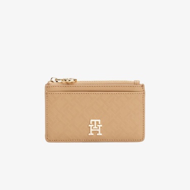  Tommy Hilfiger Distinct Long Mono Kadın Haki Cüzdan