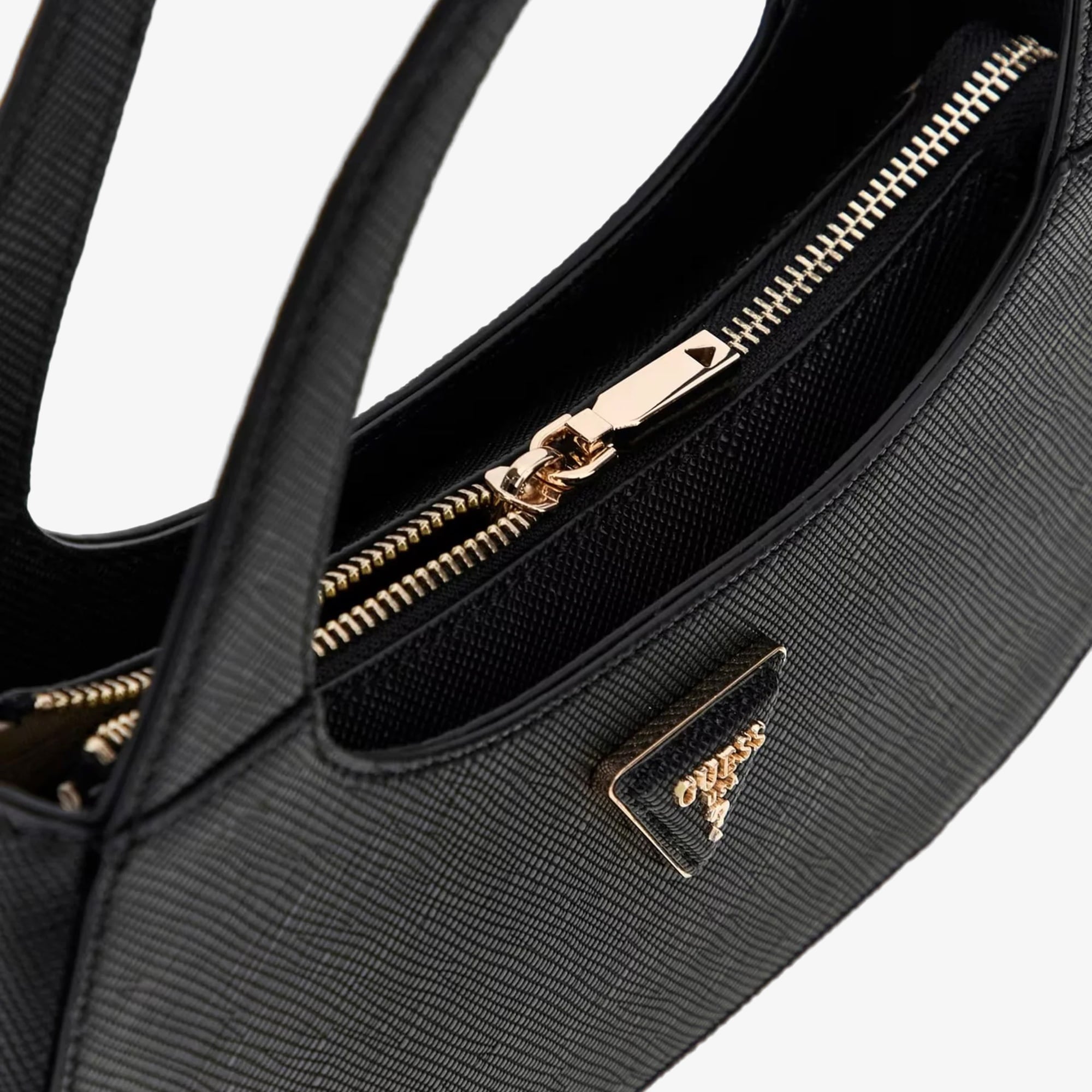 Guess Eco Gloriana Gfriend Jazlynn Hobo Crossbody Kadın Siyah Çapraz Çanta