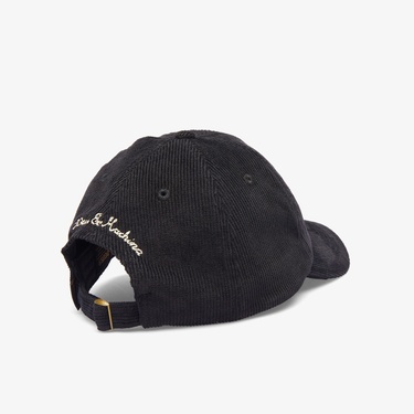  Deus Ex Machina Shield Cord Dad  Erkek Siyah Şapka