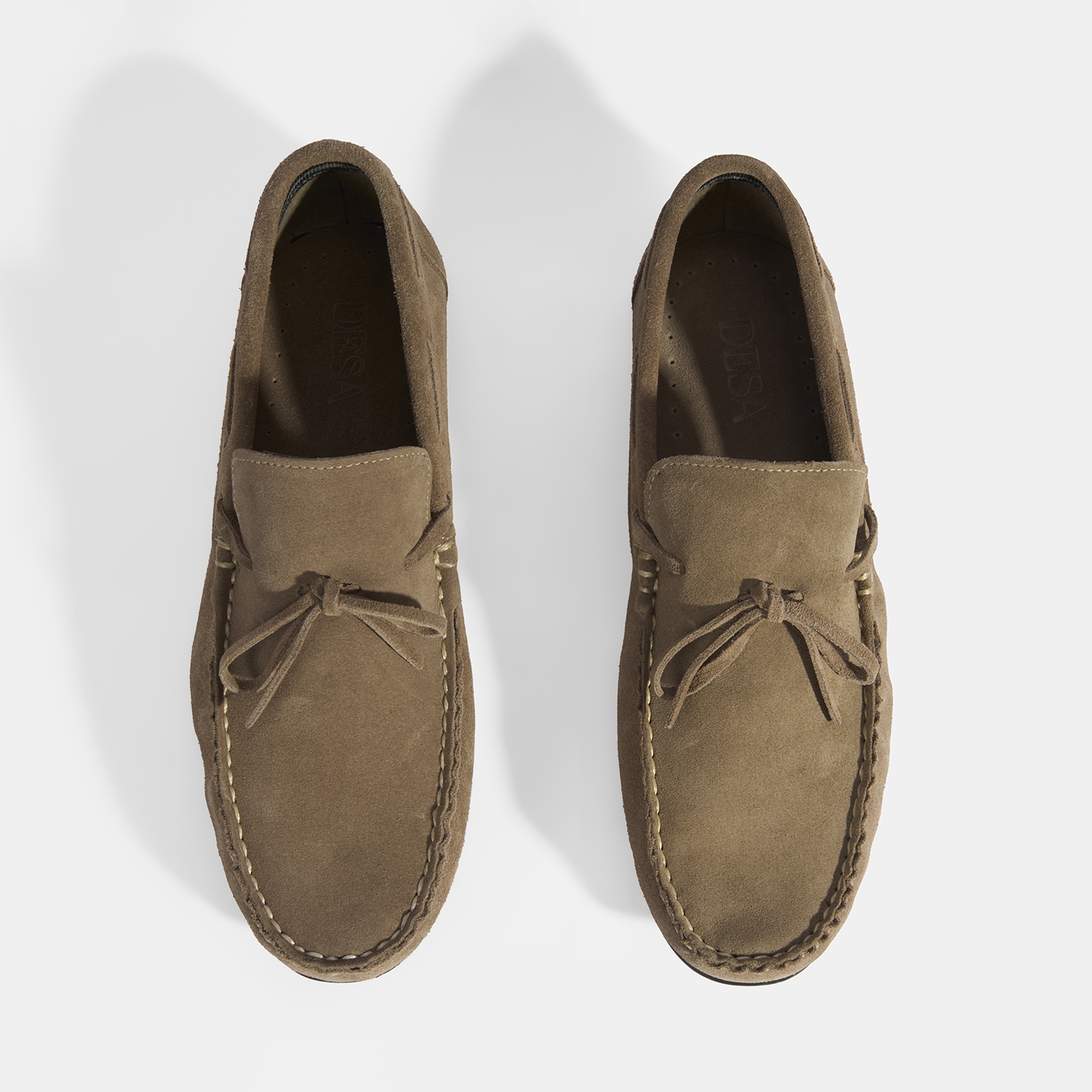 Calandra Kum Erkek Bağcık Detaylı Slip-On Süet Loafer