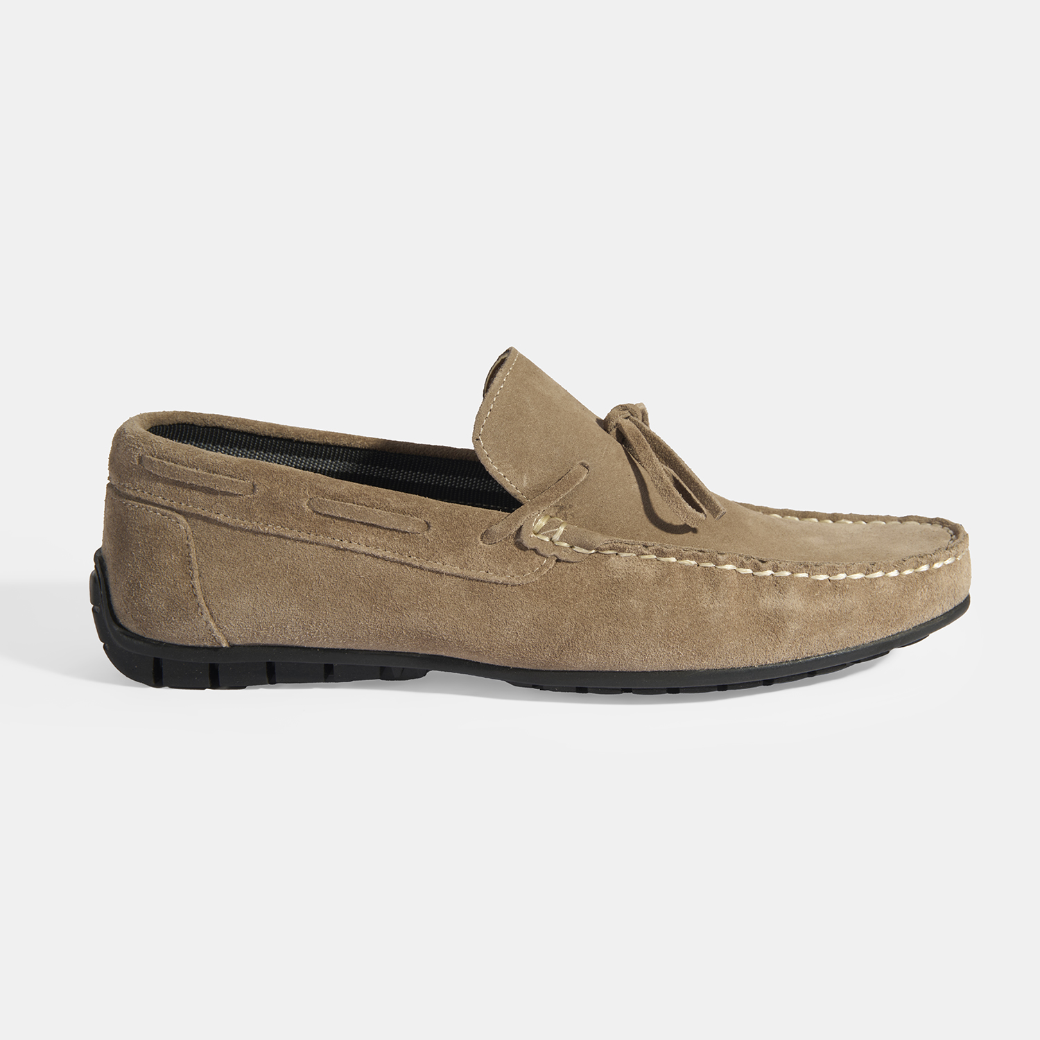  Calandra Kum Erkek Bağcık Detaylı Slip-On Süet Loafer