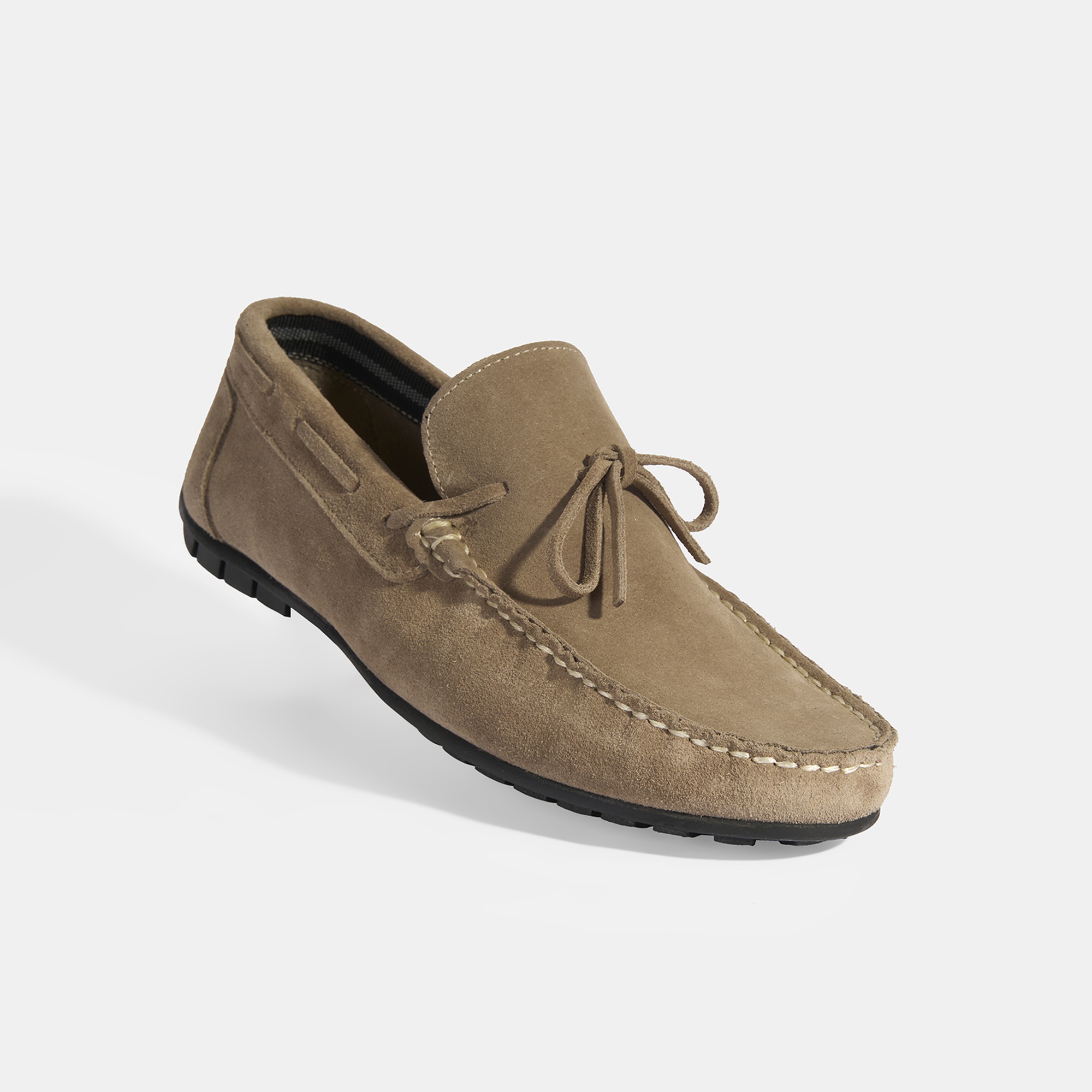 Calandra Kum Erkek Bağcık Detaylı Slip-On Süet Loafer