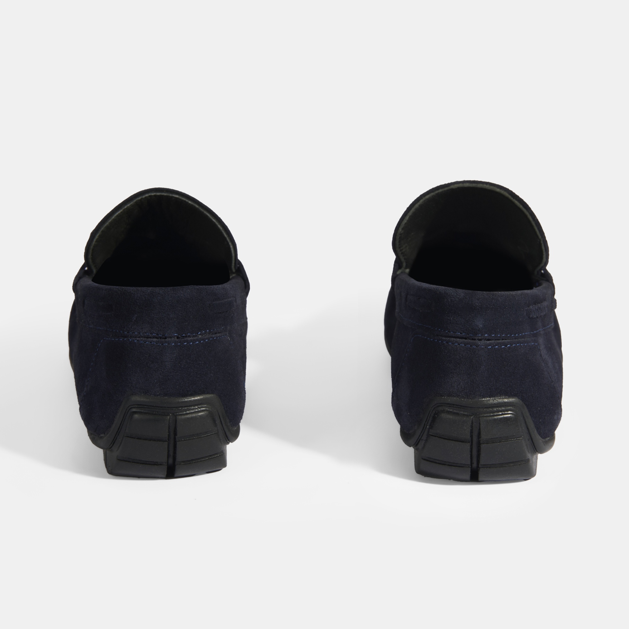 Calandra Lacivert Erkek Bağcık Detaylı Slip-On Süet Loafer