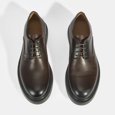  Perdita Kahve Erkek Deri Bağcıklı Klasik Ayakkabı