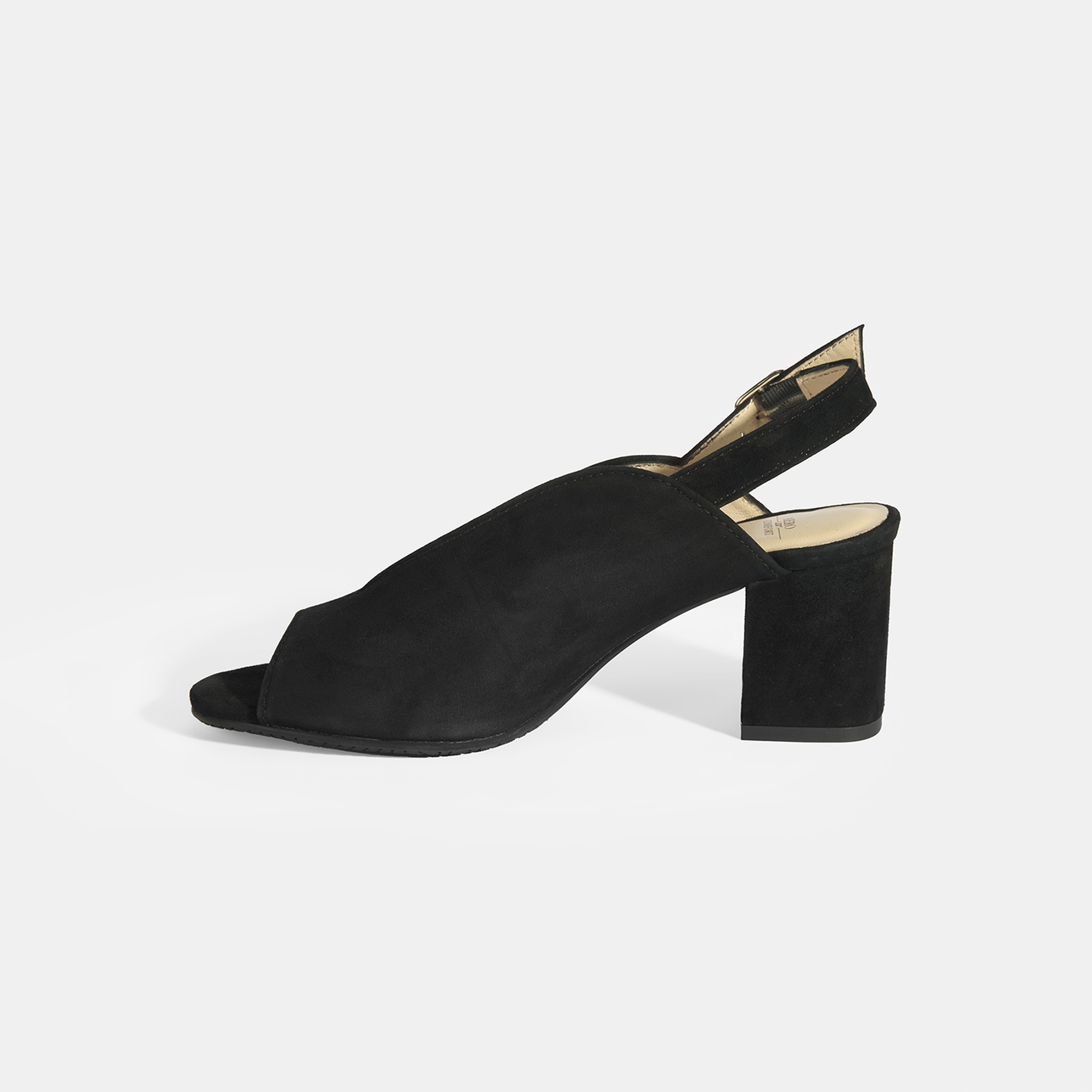 Kadın Siyah DesaComfort Toka Detaylı Slingback Topuklu Günlük Ayakkabı