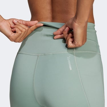  adidas Ultimate7/8 Kadın Yeşil Koşu Taytı