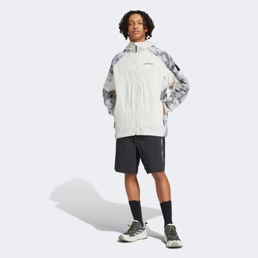  adidas Nat Geo Wind.Rdy Erkek Gri Outdoor Rüzgarlık