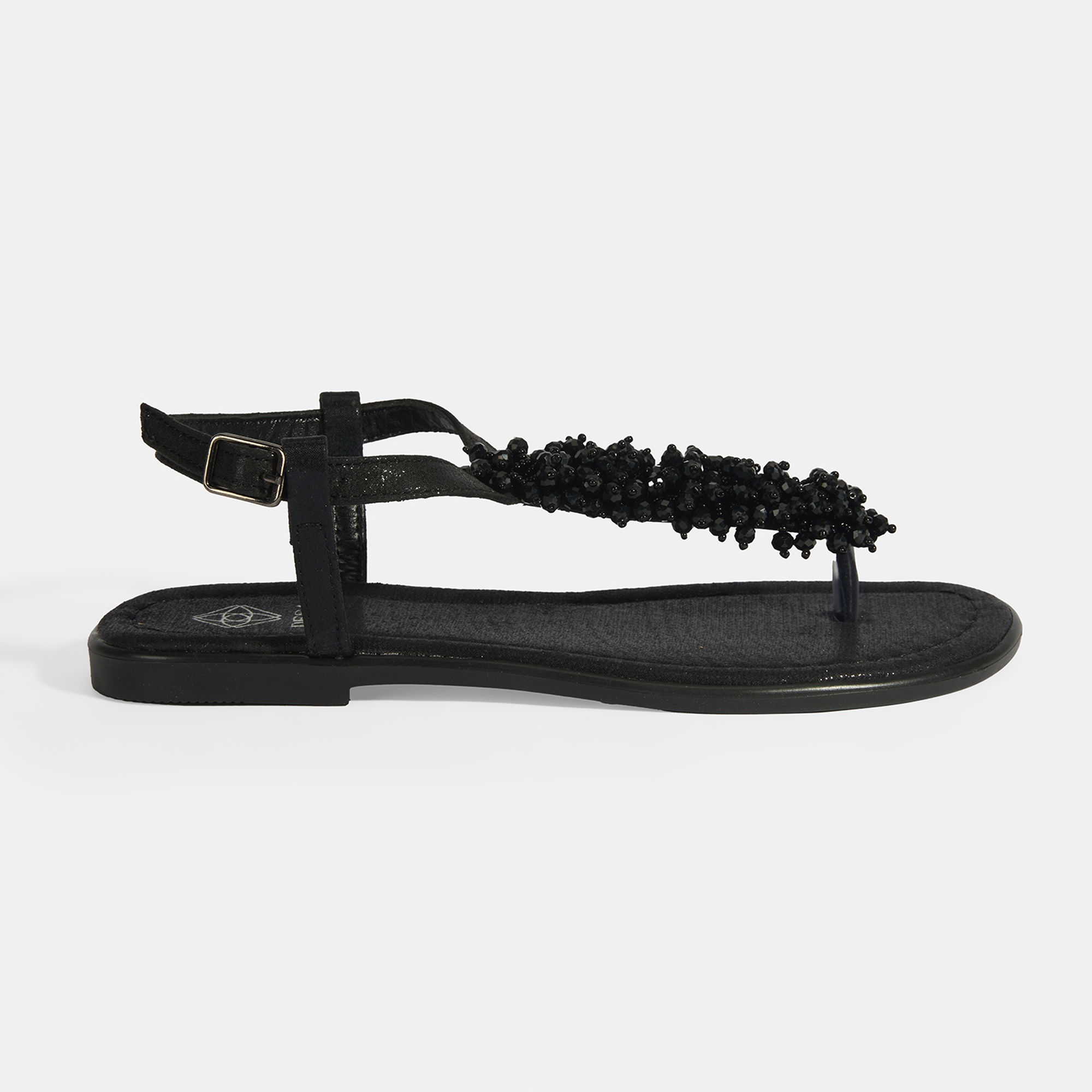 Kadın Siyah Parmak Arası Sandalet