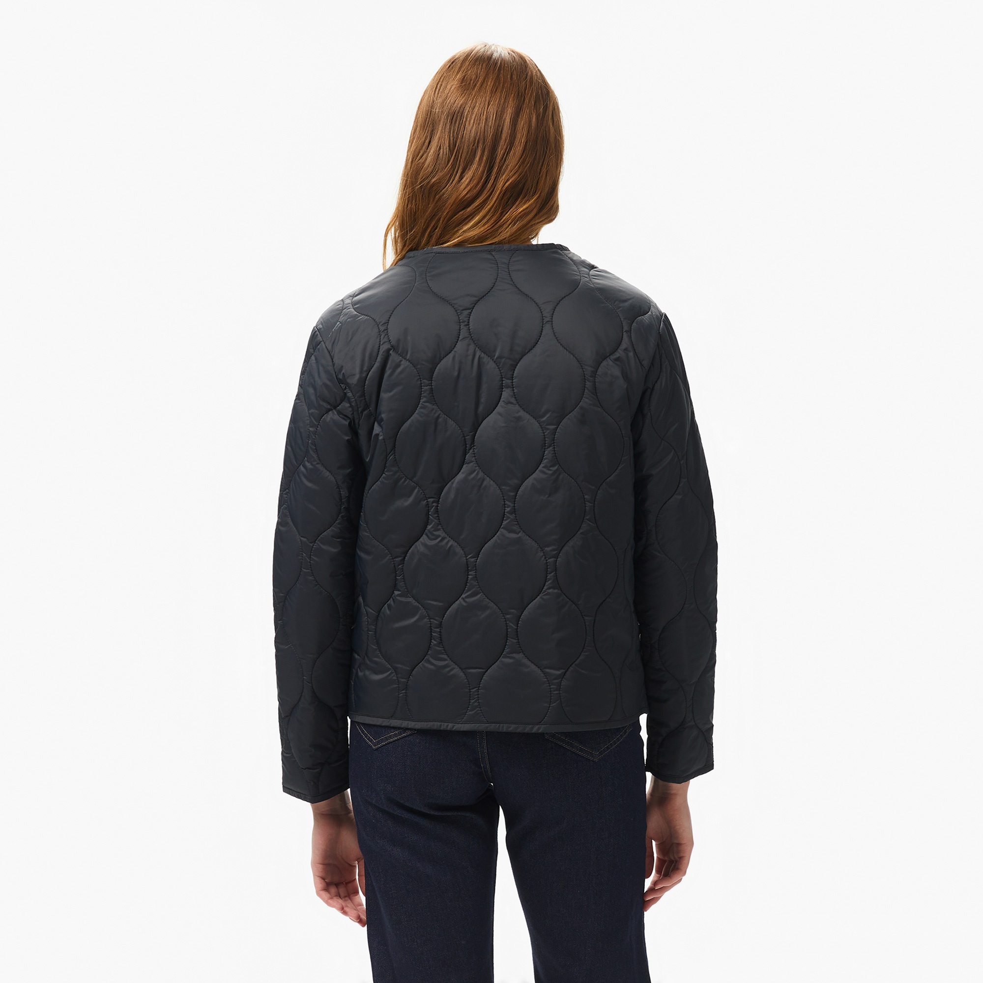 Nautica Kadın Siyah Regular Fit Kapitone Mont