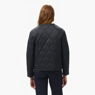  Nautica Kadın Siyah Regular Fit Kapitone Mont