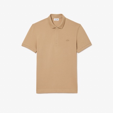  Lacoste Paris Erkek Regular Fit Bej Polo