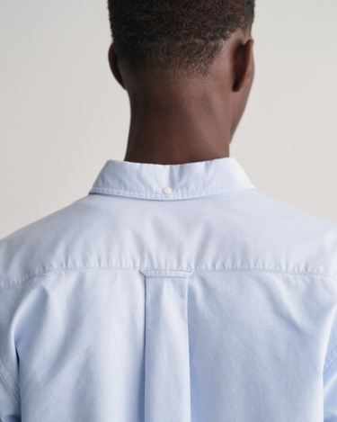  GANT Erkek Mavi Regular Fit Düğmeli Yaka Oxford Gömlek