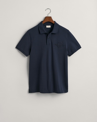  GANT Erkek Lacivert Regular Fit Logolu Polo