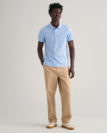  GANT Erkek Mavi Regular Fit Logolu Polo