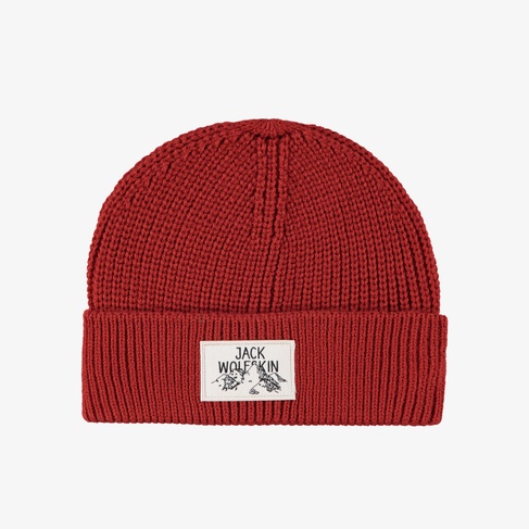  Jack Wolfskin Badge Unisex Kırmızı Bere